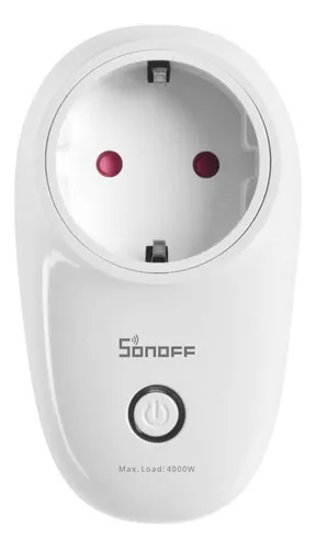 Enchufe Inteligente Schuko Wifi Sonoff S26r2zbtpf-cfh