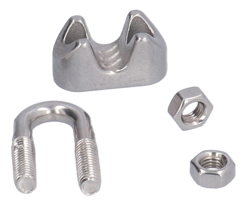Clip De Alambre De Acero Inoxidable, 20 Piezas, Abrazadera P