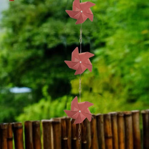 Cadena De Lluvia De Molinillo Decoración Colgante Arte
