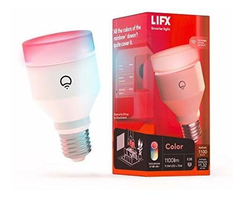 Focos Led - Lifx Color, A19 1100 Lumens, Wi-fi Smart Led Lig