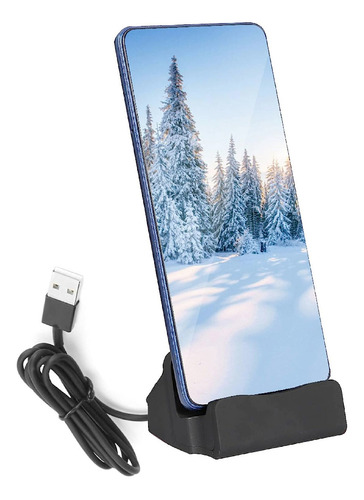 Base Dock De Carga Para Celular Usb Tipo C - Transf Datos