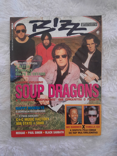 Revista Bizz, C Os Cantores Paul Simon, Black Sabbath (Usado)