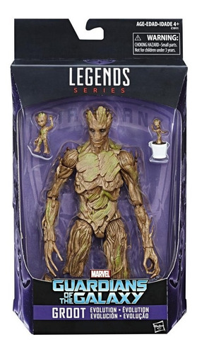 Groot Evolution Guardians Of The Galaxy Marvel Legends