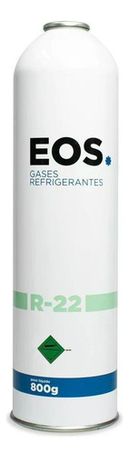 Gás Refrigerante R22 Eos Cilindro De 800g