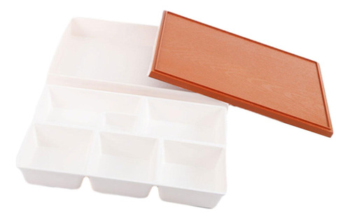 Caja Bento Japonesa Moderna Para Llevar Comida En 6 Rejillas