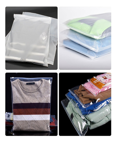 Bolsa De Embalaje Para Camisas, Ropa, Bolsas Transparentes C