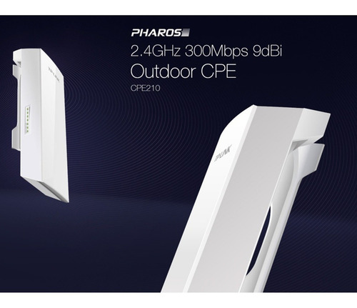 Imagen 9 de 10 de Access Point Para Exteriores 2.4ghz 300mbps, Tp-link Cpe210