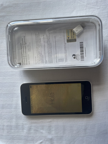 iPhone 5c 8 Gb Branco Usado Tela Com Problema (Usado)