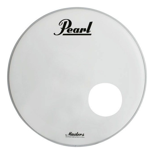 Parche Resonante Para Bombo Coated De 20 Con Orificio Uc-11