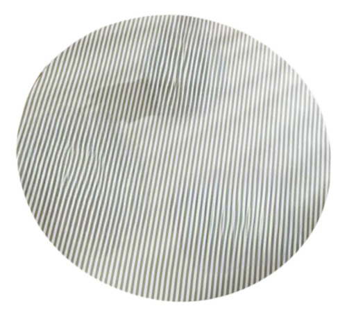 Mantel Redondo Resistente A Las Manchas De Pvc 48 Pulgadas