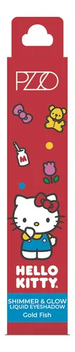 Shimmer & Glow Liquid Eyesh Gold Fish Hello Kitty Petrizzio