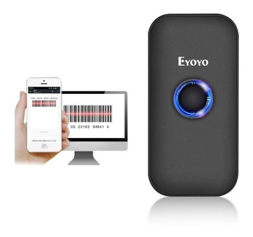 Imagem 9 de 10 de Scanner 1d Leitor Código Barras Wireless Bluetooth Usb Ey009