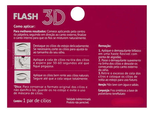 Cílios Flash 3d Multi-angulos E Volume - Kiss Ny
