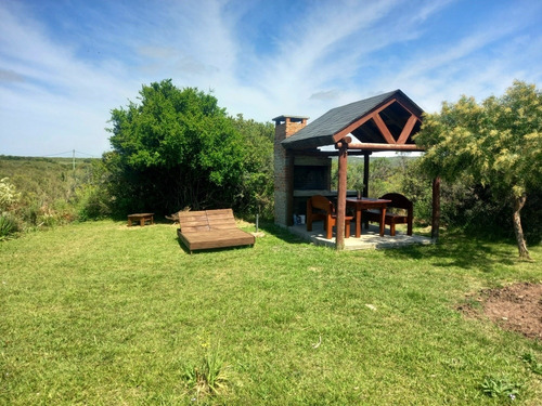 Cabaña De Hadas Y Duendes. Alquiler De Casa Con Piscina Climatizada Todo El Año Con Cerramiento Retráctil. Wi-fi. Parrillero Techado En Marco De Los Reyes, Ámbito De Villa Serrana.