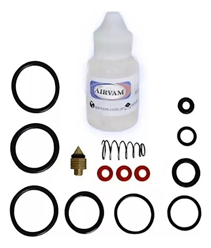 Kit Orings Reparacion Inflador Airvam B200 Valvula Pcp, 7mm