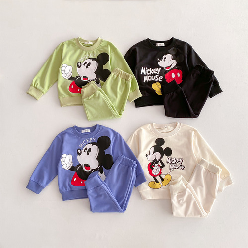Juego De 2 Sudaderas Y Pantalones De Chándal Para Niños Y Ni