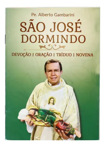 comprar São José Dormindo Devoção, Oração, Trido E Novena, De Gambarini, Padre Alberto. Editorial Ágape (pe. Alberto), Capa Mole, Edição 1 Em Português
