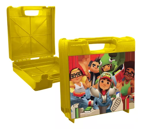 Kit Painel + Displays Decoração De Festa Subway Surfers