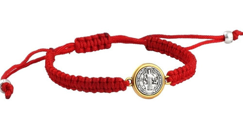 Manilla Pulsera Brazalete Medalla San Benito Hombre Y Mujer