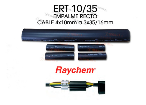 Empalme Recto Cable Subterraneo 4x10mm A 3x35/16mm Raychem