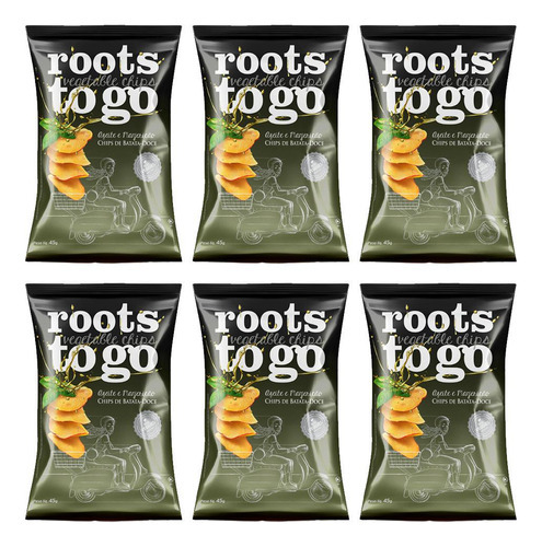 Roots To Go Azeite Manjericão Kit Com 6un 45g