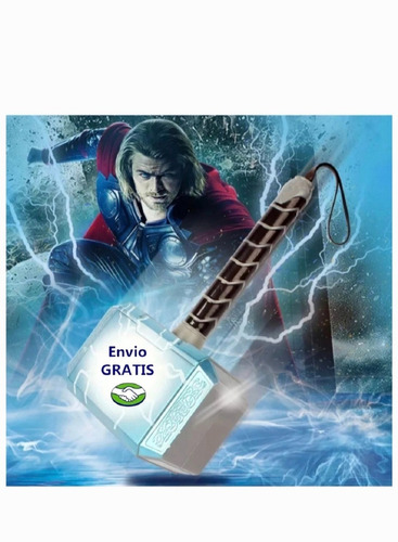 Martillo Thor Para Niños Con Luces Y Sonido