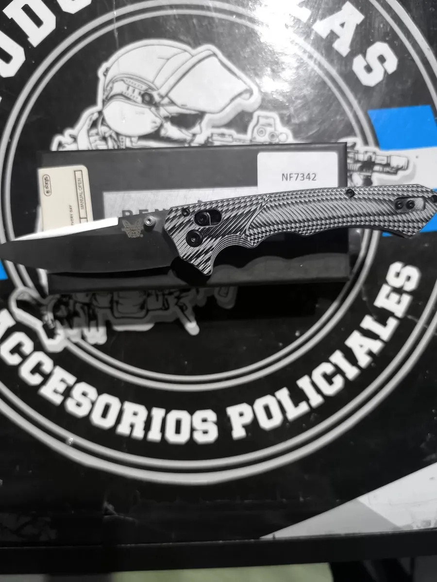 Navaja Benchemade Bugout Williams Gris Oscuro