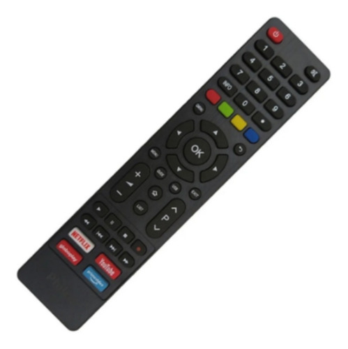 Controle Tv Philco Smart Netflix Globo Play You Tube Prime