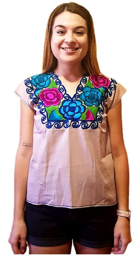 Blusa Mexicana Zinacantán