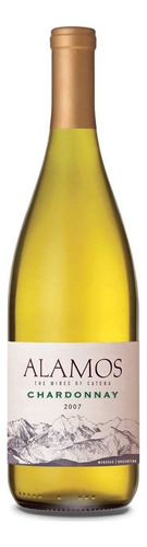 Vinho Argentino Branco Chardonnay Alamos 750ml