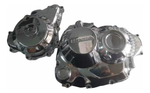 Tampa Motor Embreagem E Magneto Titan 160 Cromado