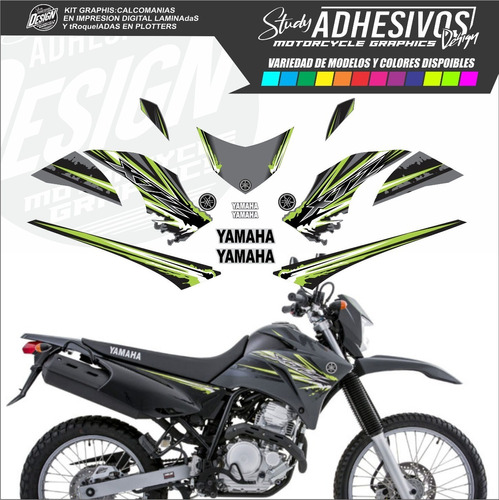 Calcomanias Yamaha Xtz 250  Tipo Originales Kit Stickers