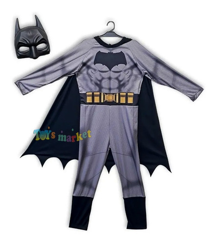 Imagen 2 de 8 de Disfraz De Batman Nueva Pelicula Con Mascara Sulamericana
