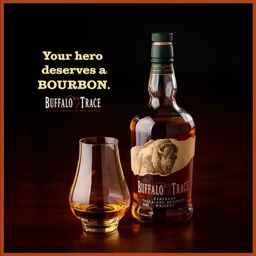 Whiskey Buffalo Trace Bourbon 1l 45% Premiado
