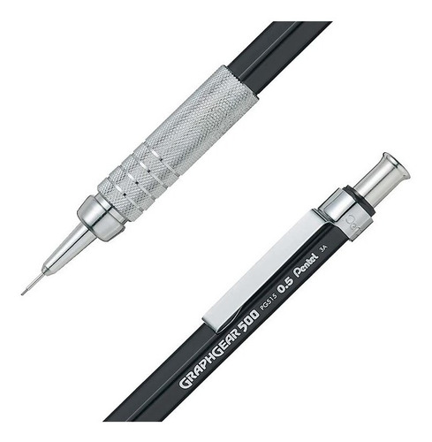 Imagen 4 de 4 de Portaminas/lapicero Pentel Graphgear 500 0.5 Dibujo Tecnico