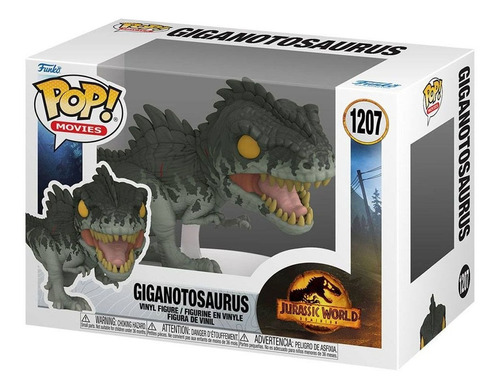 Funko Pop Jurassic World Dominion Giganotosaurus 1207