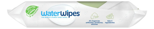 Toallitas Húmedas Water Wipes Con Textura Caja De 12 Packs Con 60 Unidades Cada Uno 99.9% Agua Bebé