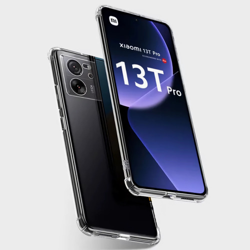 Funda Acrigel Airbag Rígido Para Xiaomi 13t Pro Transparente Acrigel Reforzado