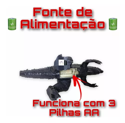 Dinossauro Godzilla Earth Planeta Som E Luz - Cinza - Fun Game - Bonecos -  Magazine Luiza