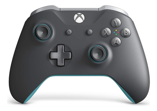 Joystick inalámbrico Microsoft Xbox Xbox wireless controller gray y blue