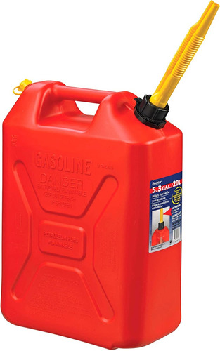 Bidon Gasolina Rojo Scepter 20 Litros 