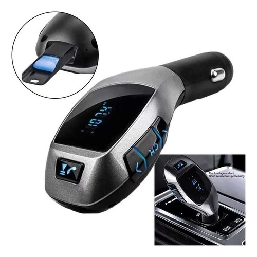 Transmisor Radio Fm Bluetooth Usb Tf Cargador Auto / 213095