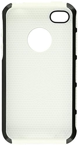 Eagle Cell Phiphone4n1whbk Hybrid Protective Gummy Tpu