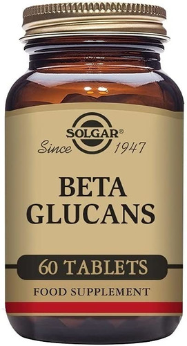 Suplemento Beta Glucans Solgar 60 Tabletas