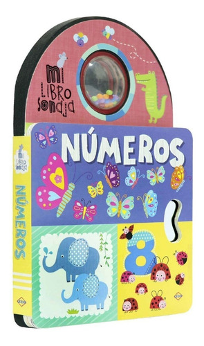 Mi Primer Libro Sonajero Libro Didáctico Para Bebes Y Niños