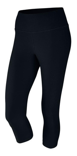 Aloud Pantalón Mujer - Sport Capri Negro