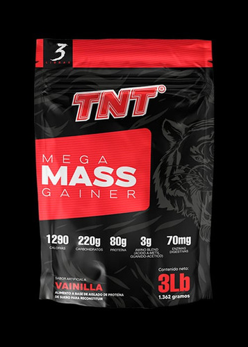 Tnt Mega Mass Gainer 3lb - g a $51