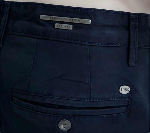 Pantalón Taverniti Chino Gabardina Elastizado
