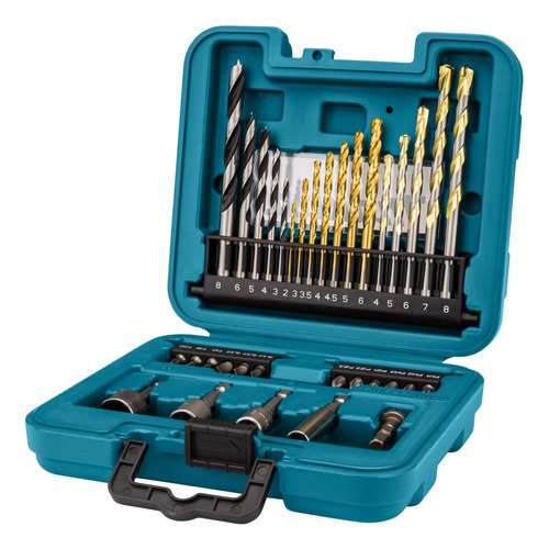 Set 34 Piezas Brocas Y Puntas Makita B-68498