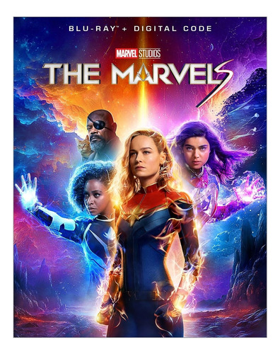 The Marvels 2023 Brie Larson Importada Pelicula Blu-ray